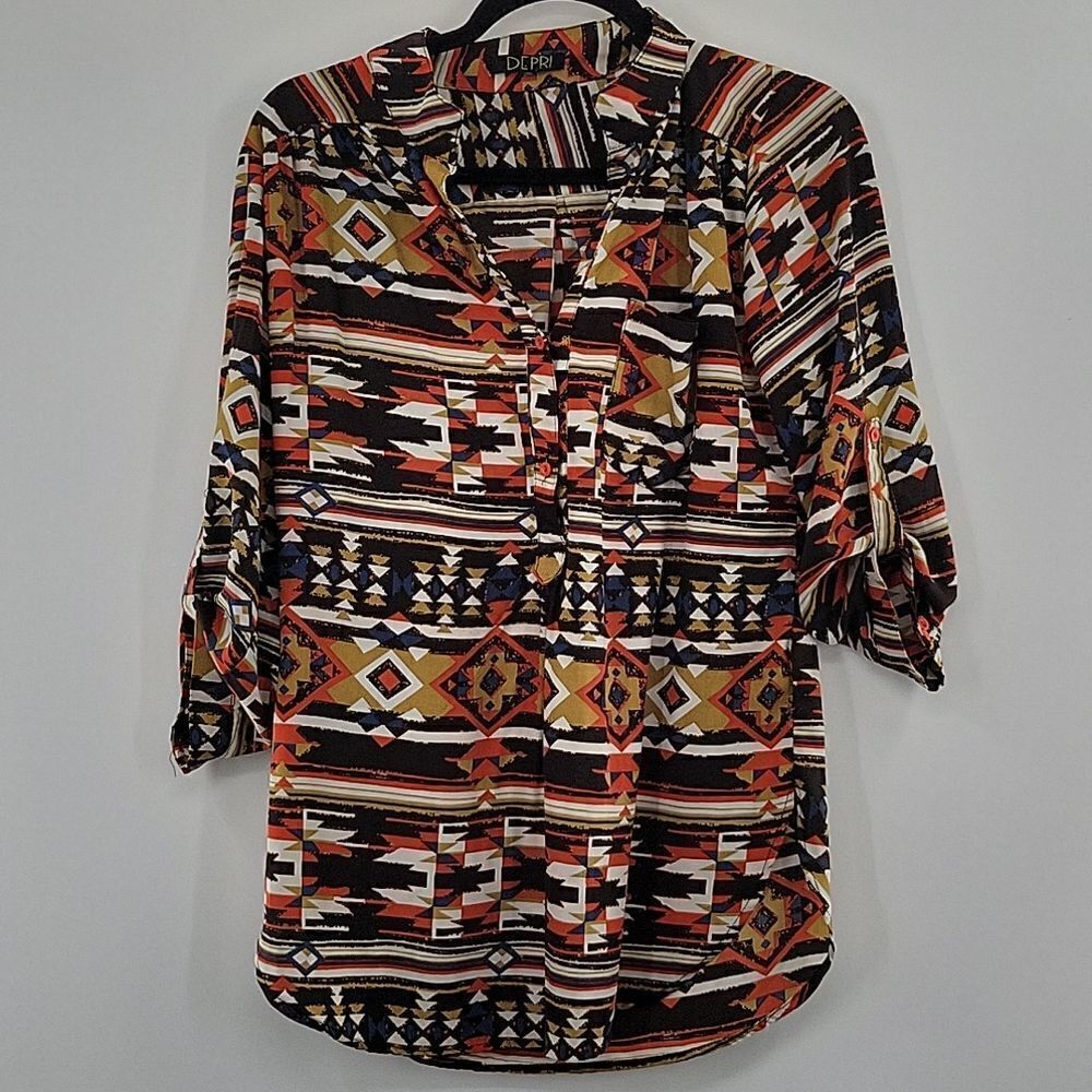 3 For$20 Depri multi color design shirt size S